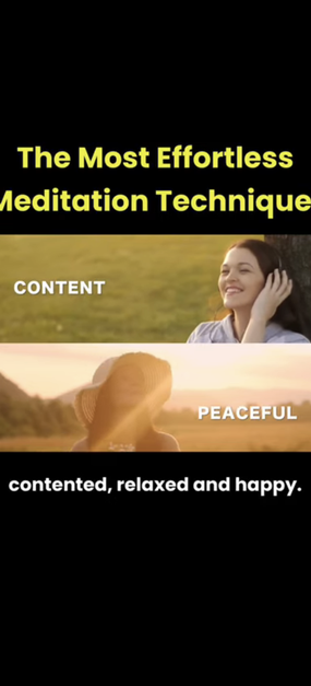 Learn the most effortless meditation technique with Sahaj Samadhi Meditation Program Shorts